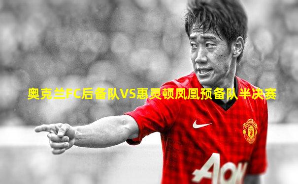 奥克兰FC后备队VS惠灵顿凤凰预备队半决赛